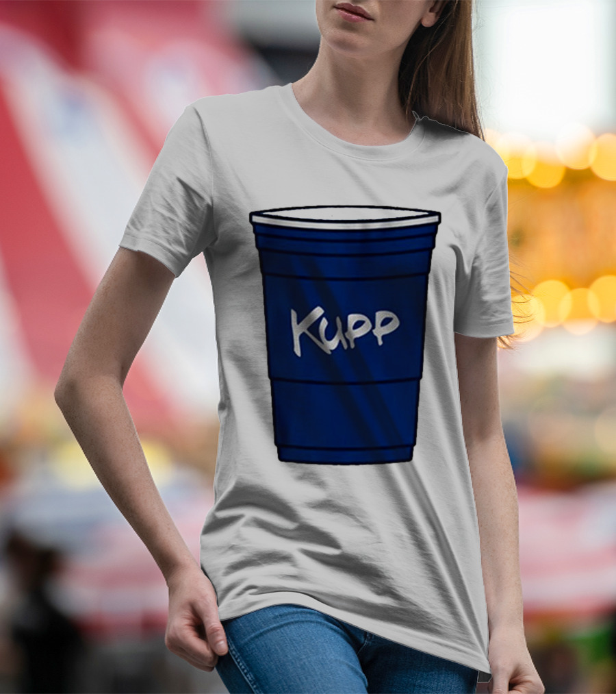 Cooper Kupp Seattle Kupp Blue Cup T-Shirt