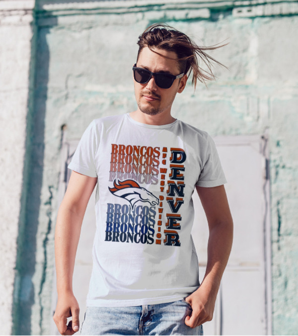 Denver Broncos AFC West Division Broncos Broncos Broncos Denver T-Shirt
