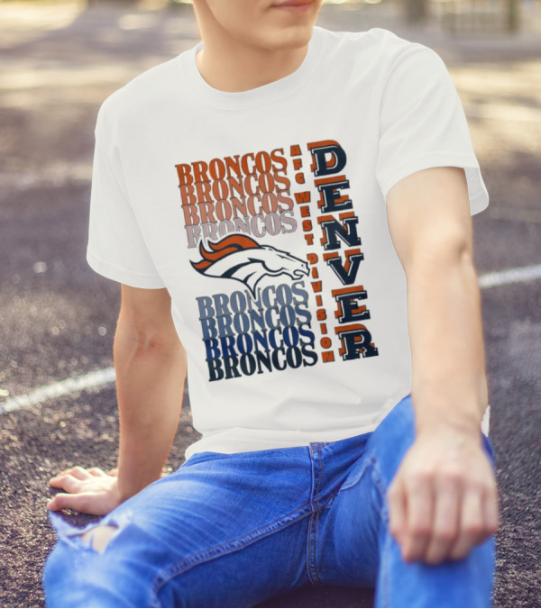 Denver Broncos AFC West Division Broncos Broncos Broncos Denver T-Shirt