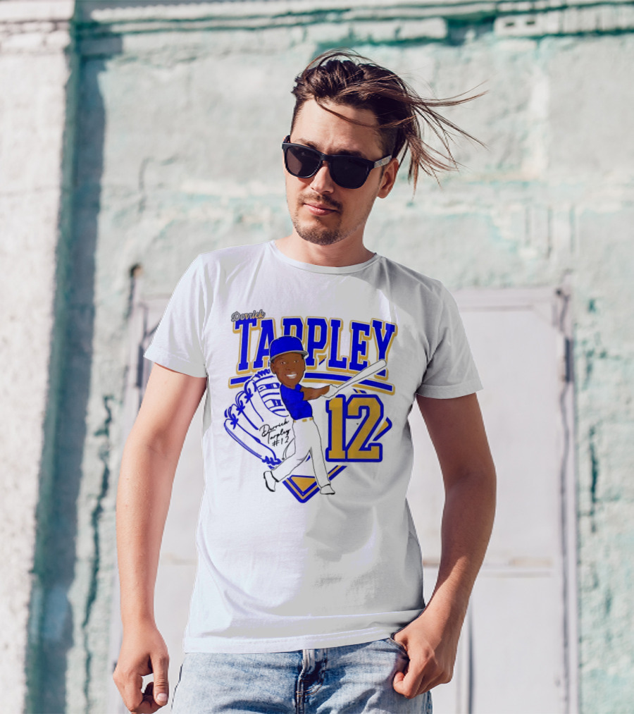 Derrick Tarpley 12 Baseball Player Art 2025 T-Shirt