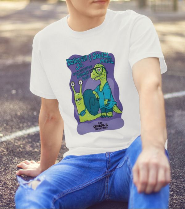 Dinosaur Jr. Snail Mail Summer 2025 Chicago IL The Salt Shed T-Shirt