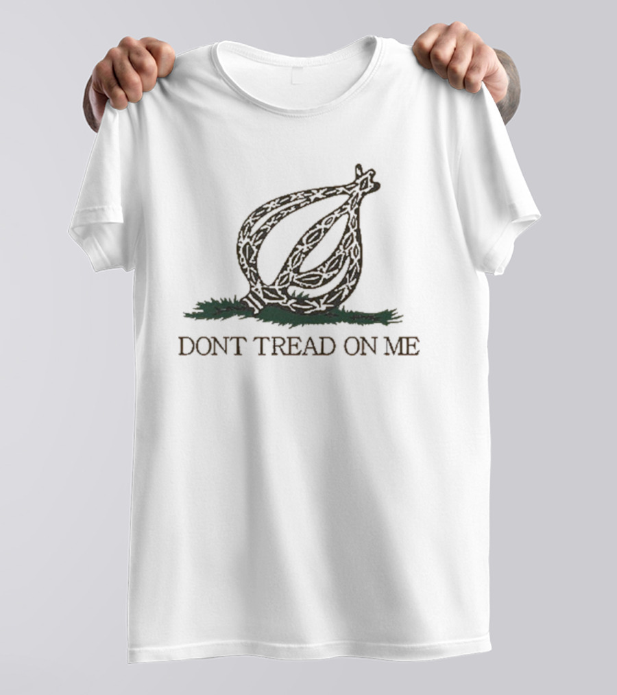 Don't Tread On Me The Onion Logo Classic Parody T-Shirt
