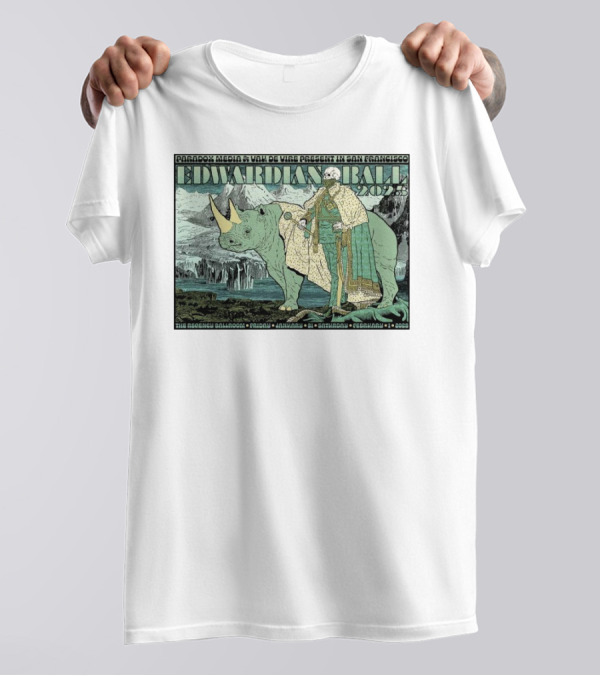 Paradox Media Vau De Vire Edwardian Ball 2025 San Francisco Regency Ballroom Jan 31 Feb 1 T-Shirt
