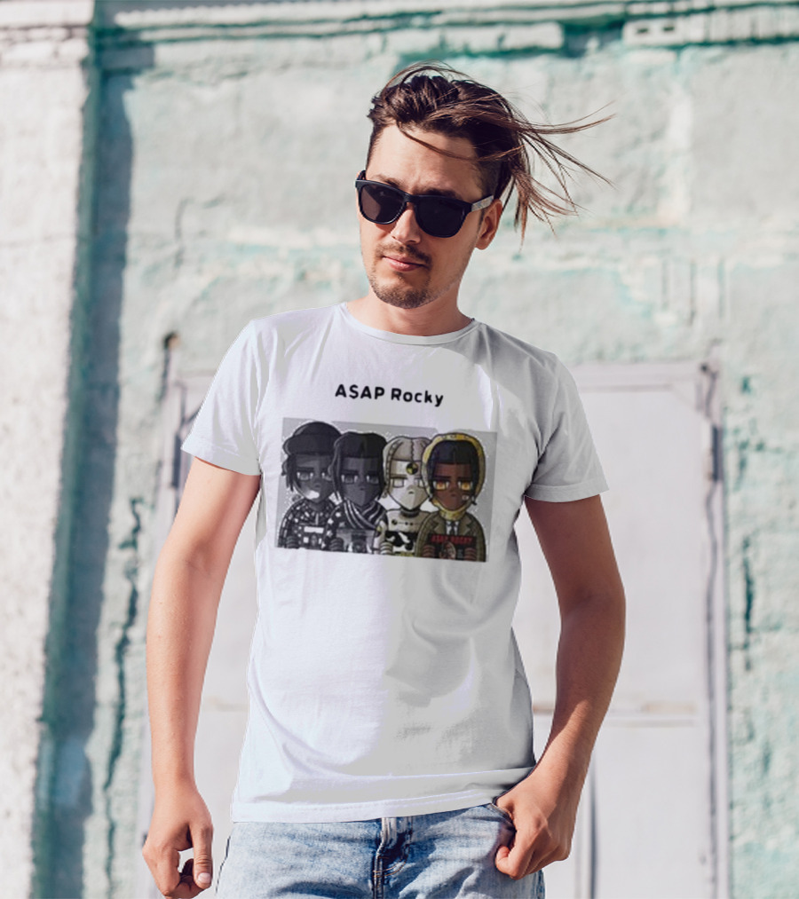 A$AP Mob Evolution A$AP Rocky Style Transformation T-Shirt