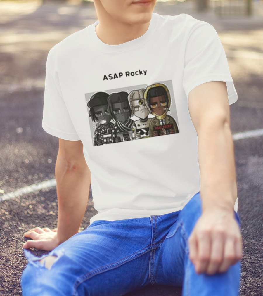 A$AP Mob Evolution A$AP Rocky Style Transformation T-Shirt
