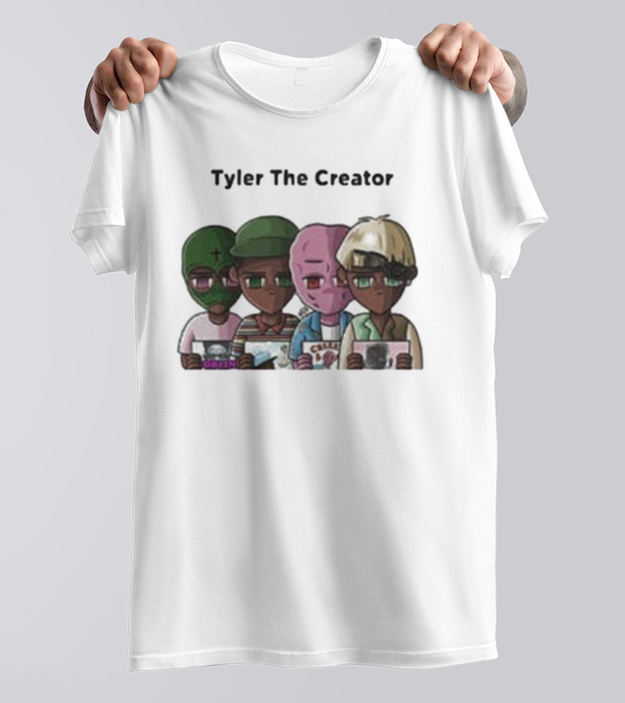 Evolution Tyler The Creator Flower Boy Goblin Wolf Cherry Bomb T-Shirt
