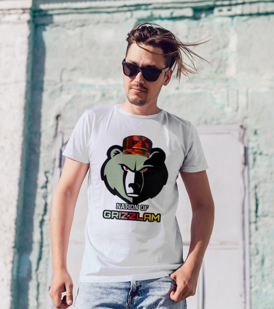 Feralrollypolly Grizzlam Bear Kufi Hat T-Shirt