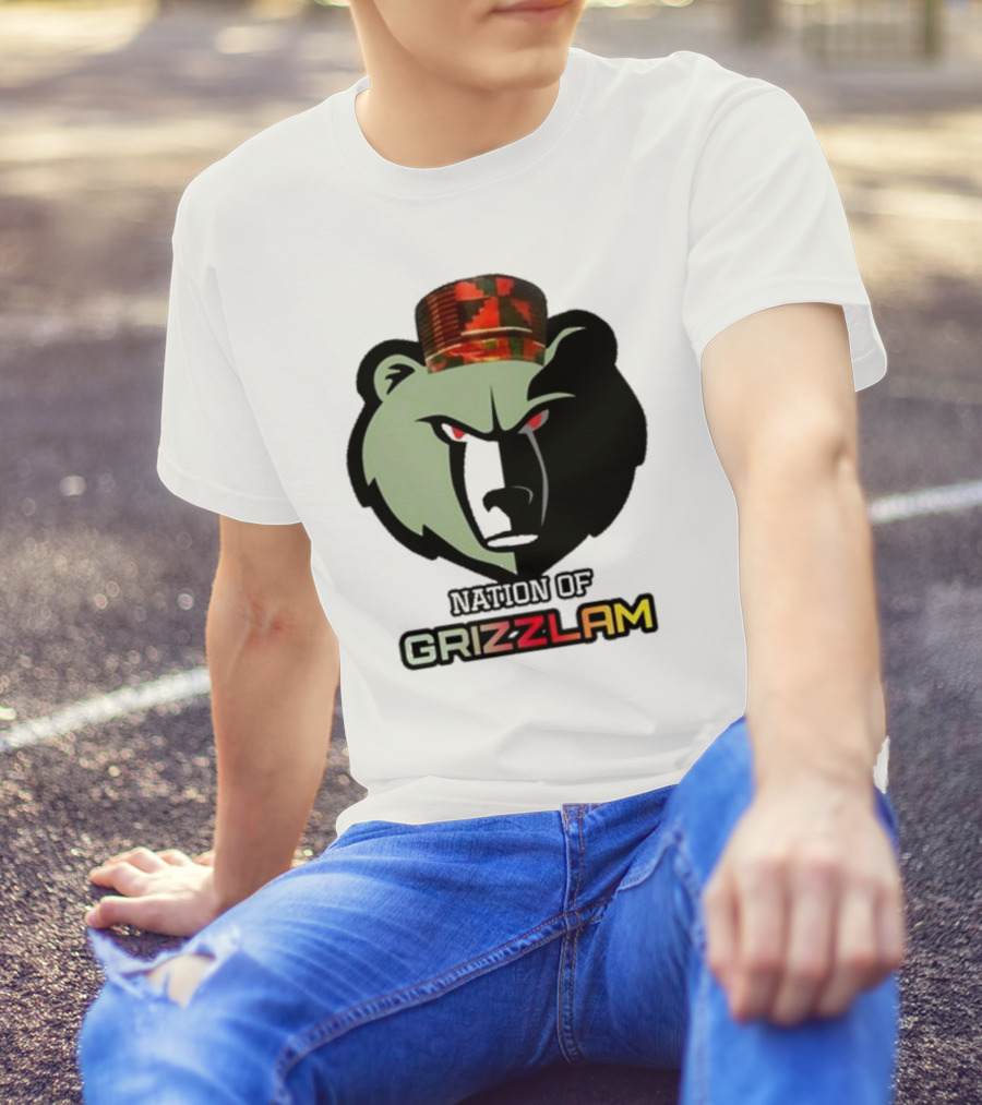 Feralrollypolly Grizzlam Bear Kufi Hat T-Shirt