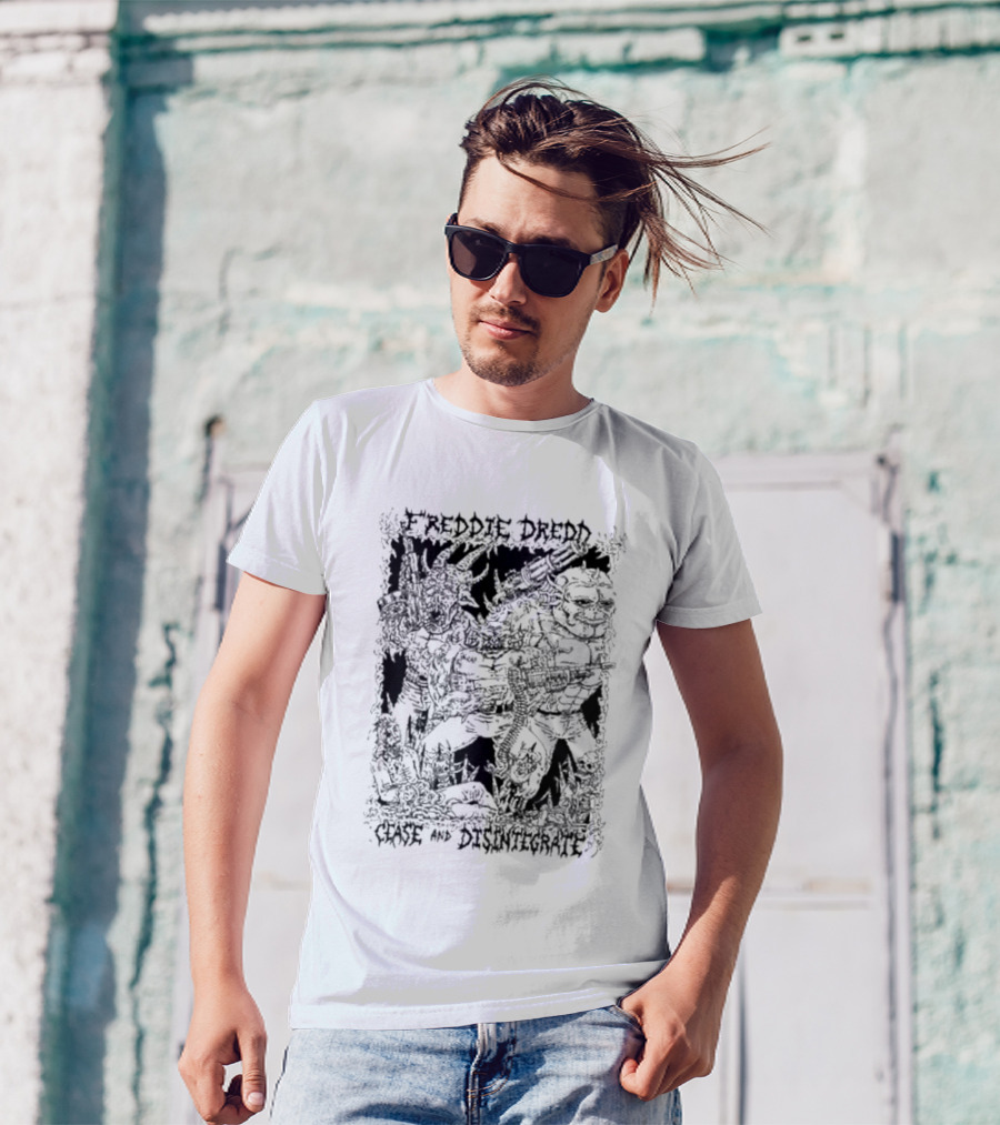 Freddie Dredd Cease & Disintegrate T-Shirt