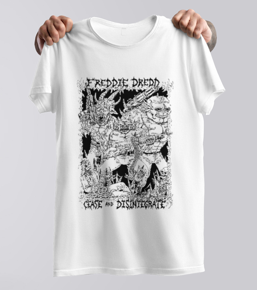Freddie Dredd Cease & Disintegrate T-Shirt