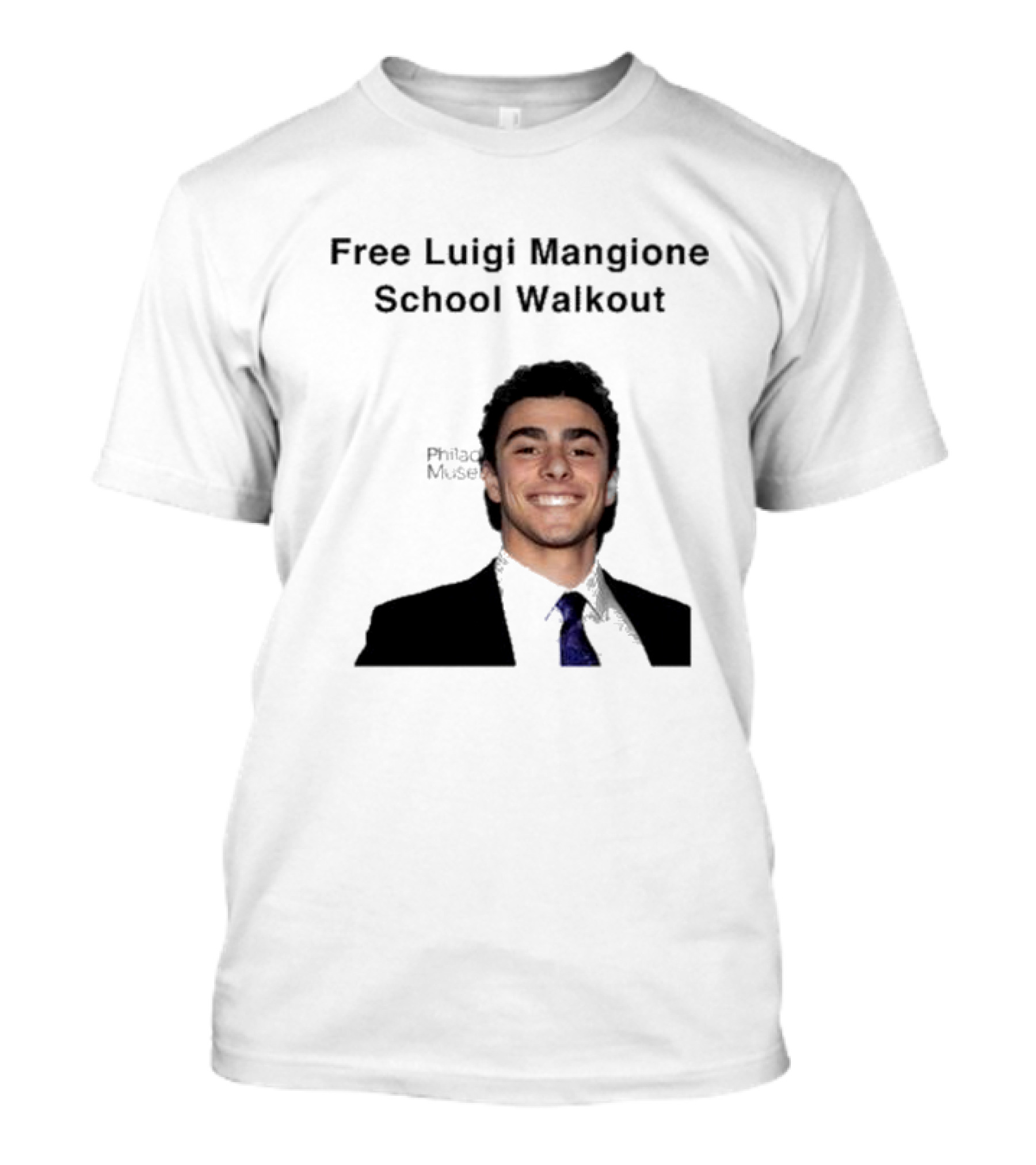 Free Luigi Mangione School Walkout T-Shirt
