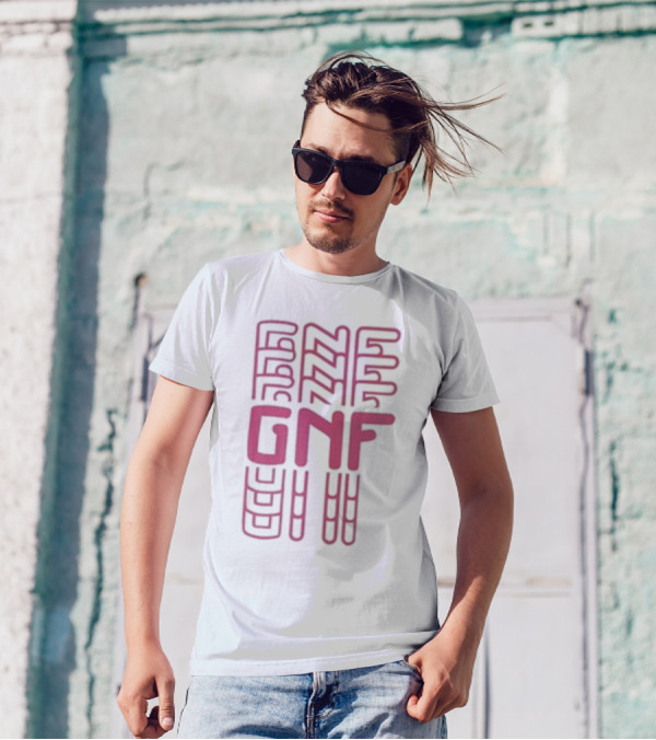 George Not Found GNF Pink Split T-Shirt