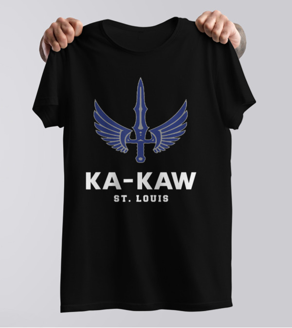 Battlehawks Ka Kaw St Louis Football Fans T-Shirt