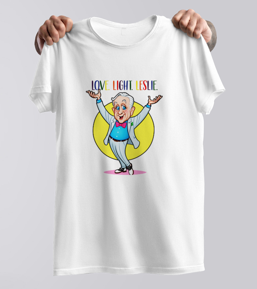 LOVE LIGHT LESLIE GUNCLE MERCH T-Shirt