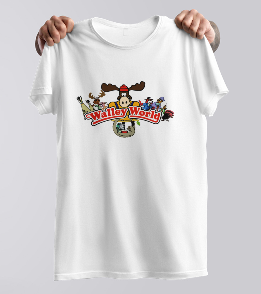 Walley World Moose With Characters T-Shirt