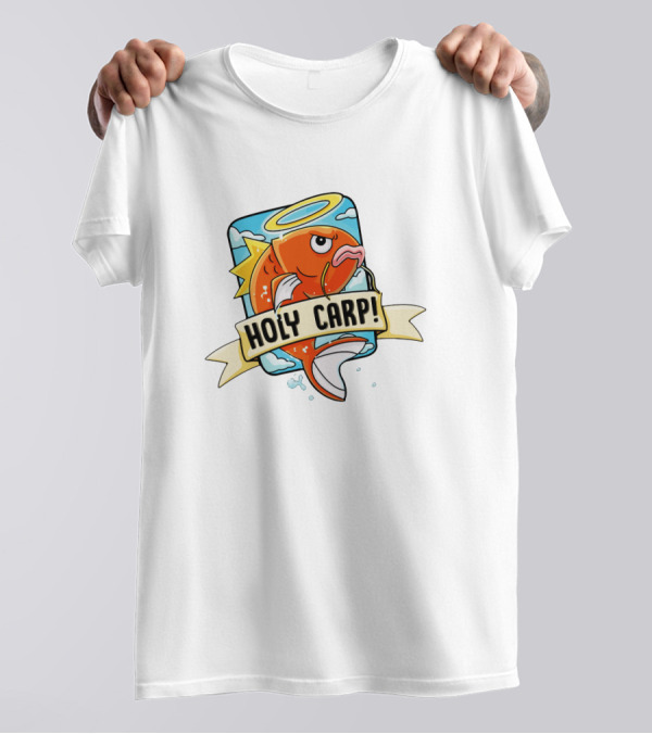 Holy Carp Nerdecrafter Merch T-Shirt