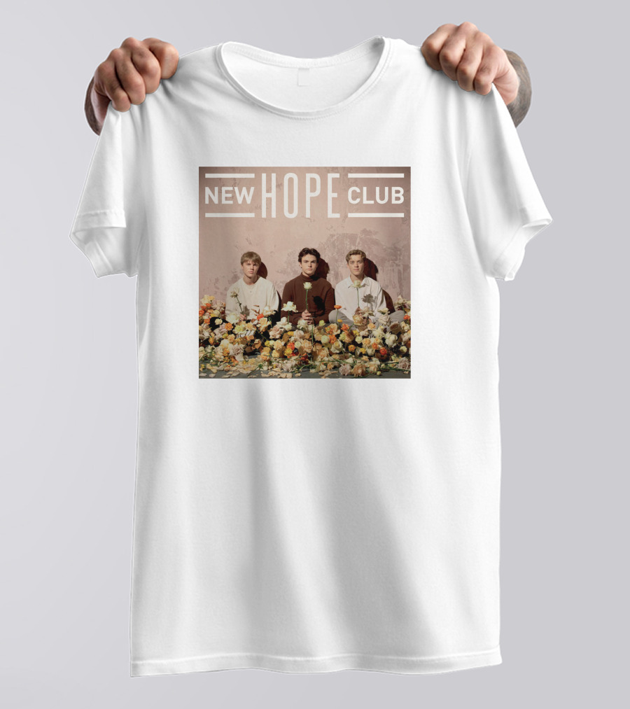 New Hope Club Album Cover Floral T-Shirt