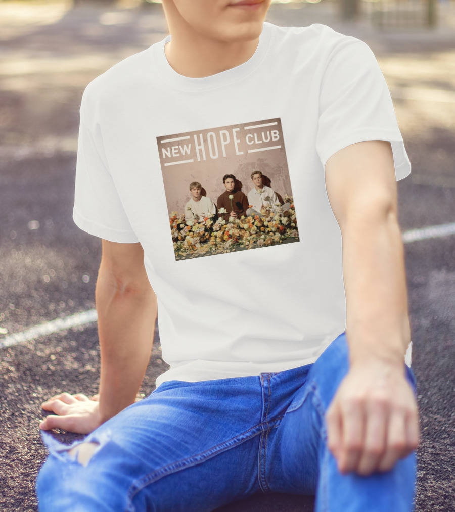 New Hope Club Album Cover Floral T-Shirt