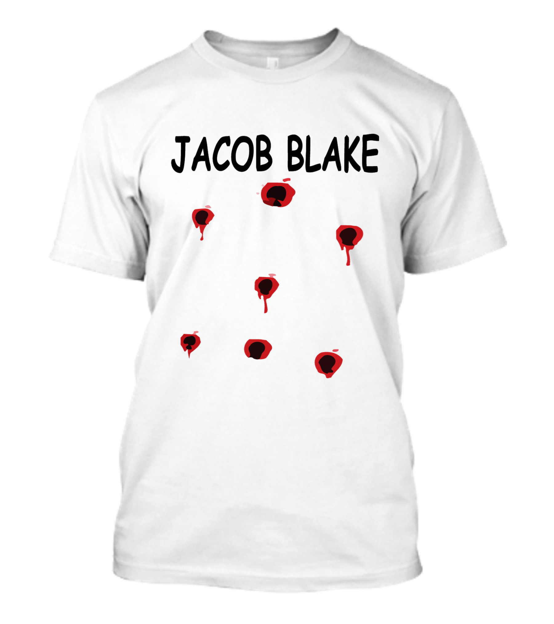 Jacob Blake Bullet Hole WNBA Solidarity T-Shirt