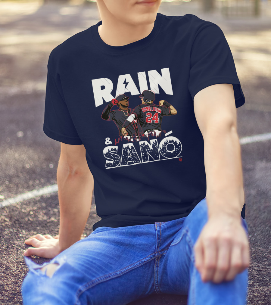 RAIN AND SANO BASEBALL DONALDSON 24 T-Shirt