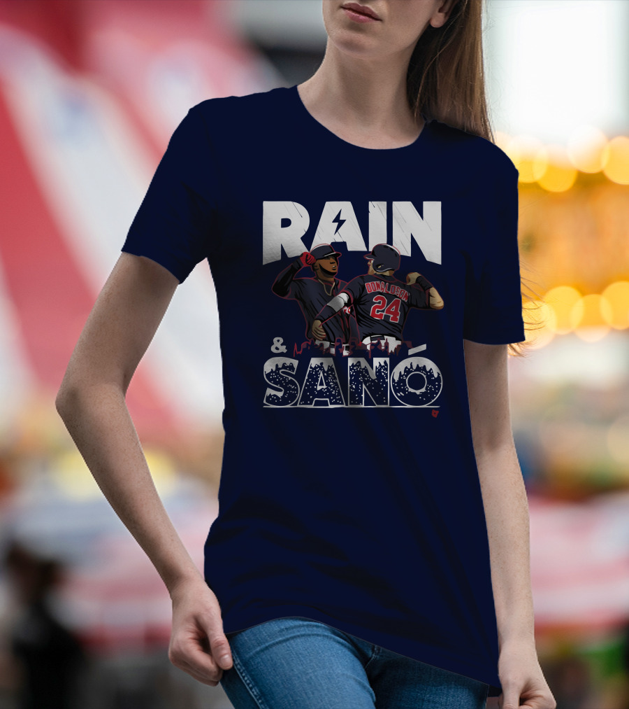 RAIN AND SANO BASEBALL DONALDSON 24 T-Shirt