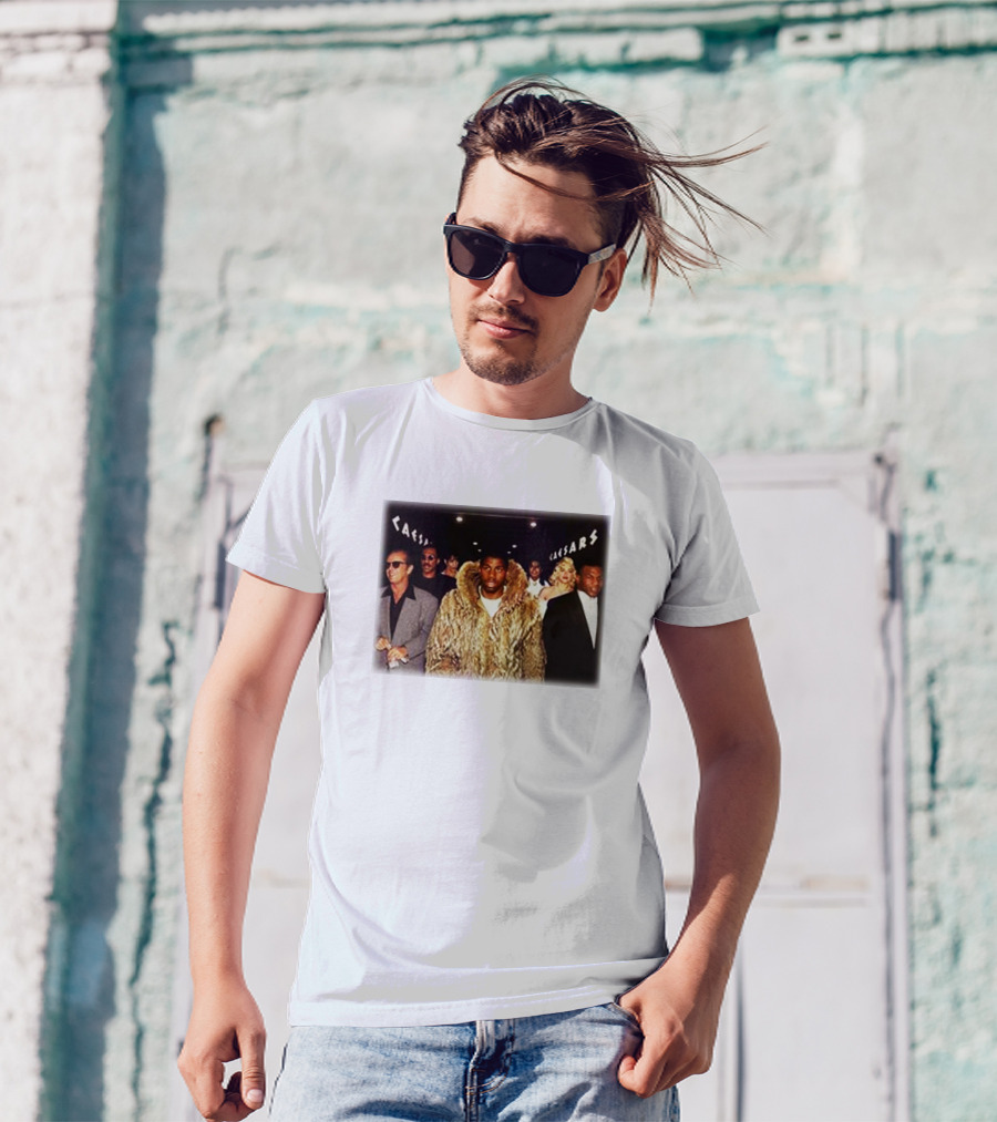 Caesars Barstool Entourage Fur Coat Entrance T-Shirt