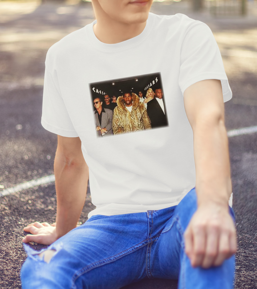 Caesars Barstool Entourage Fur Coat Entrance T-Shirt