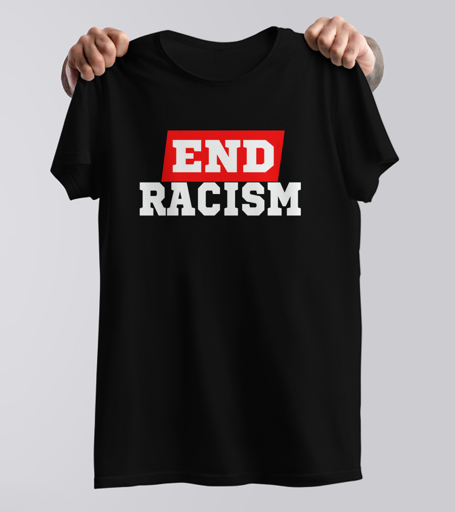 NFL End Racism Stop Racism Movement T-Shirt