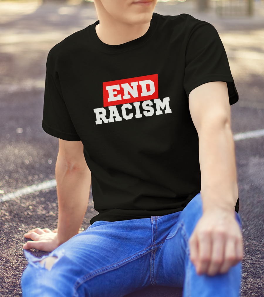 NFL End Racism Stop Racism Movement T-Shirt