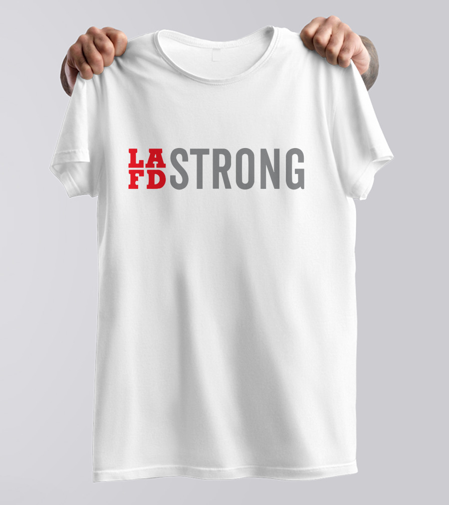 LA FD Strong Jennifer Garner T-Shirt