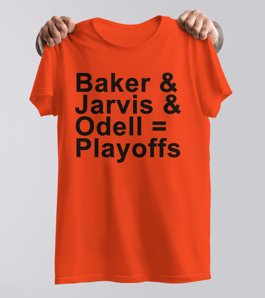 Baker Jarvis Odell Playoffs T-Shirt