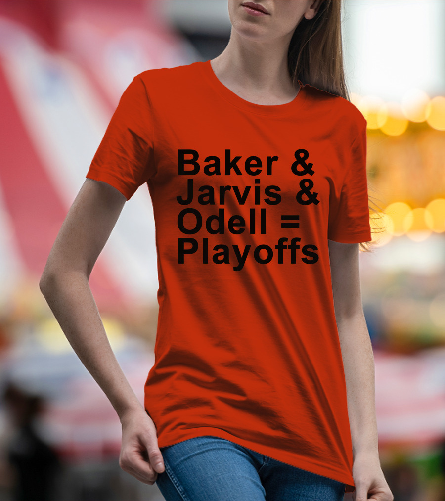 Baker Jarvis Odell Playoffs T-Shirt