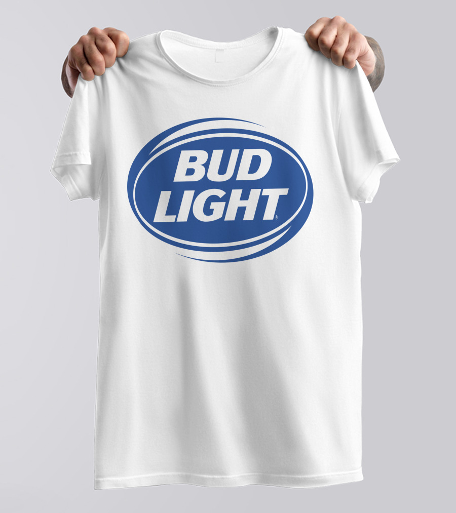 Bud Light Classic Blue Oval T-Shirt