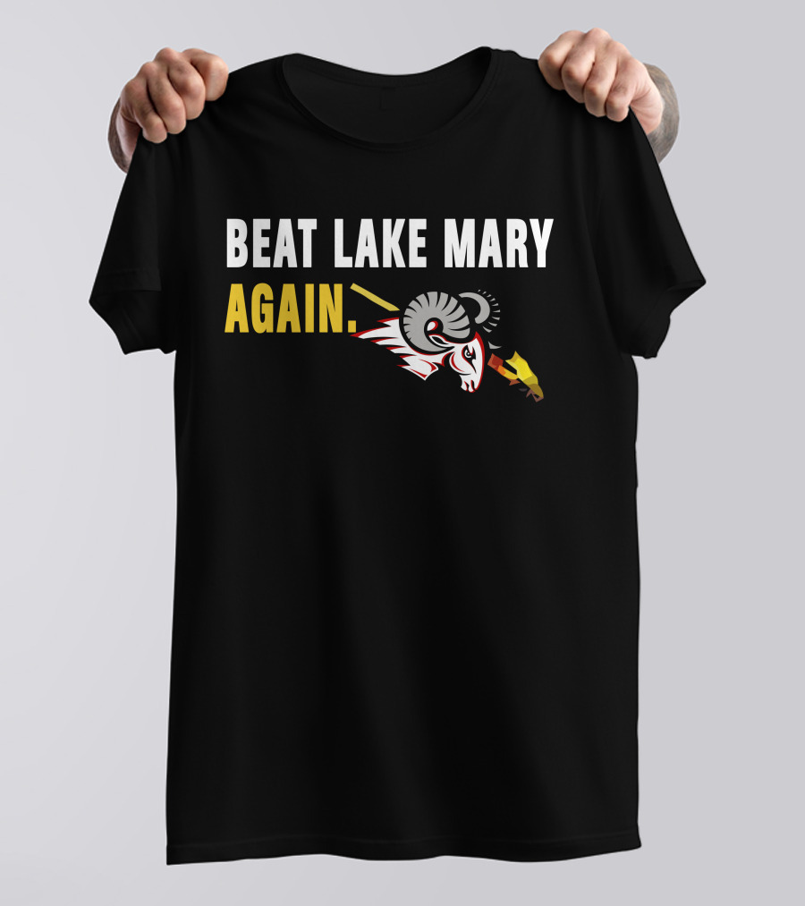 Beat Lake Mary Rams Again T-Shirt