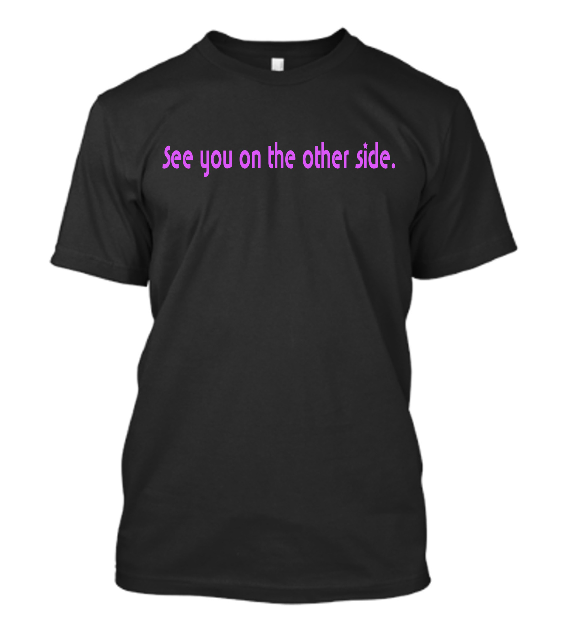 Travis Scott See You On The Other Side Purple Text T-Shirt