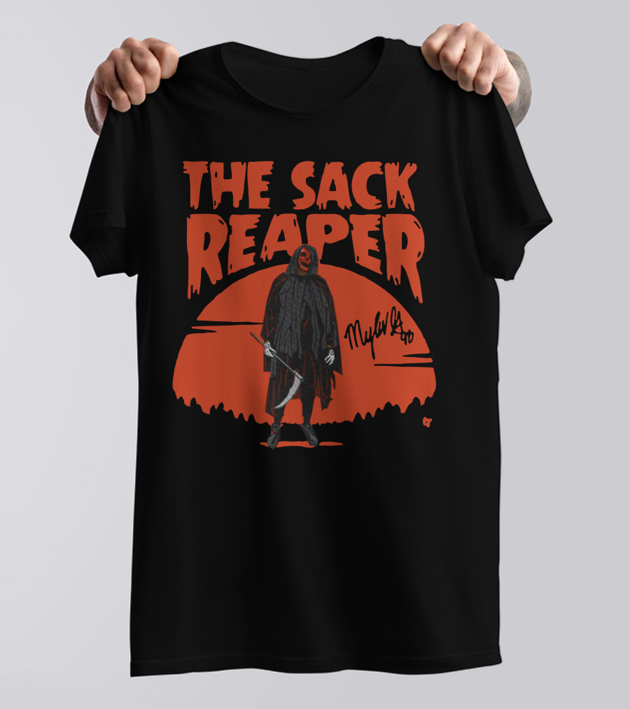 Myles Garrett The Sack Reaper T-Shirt