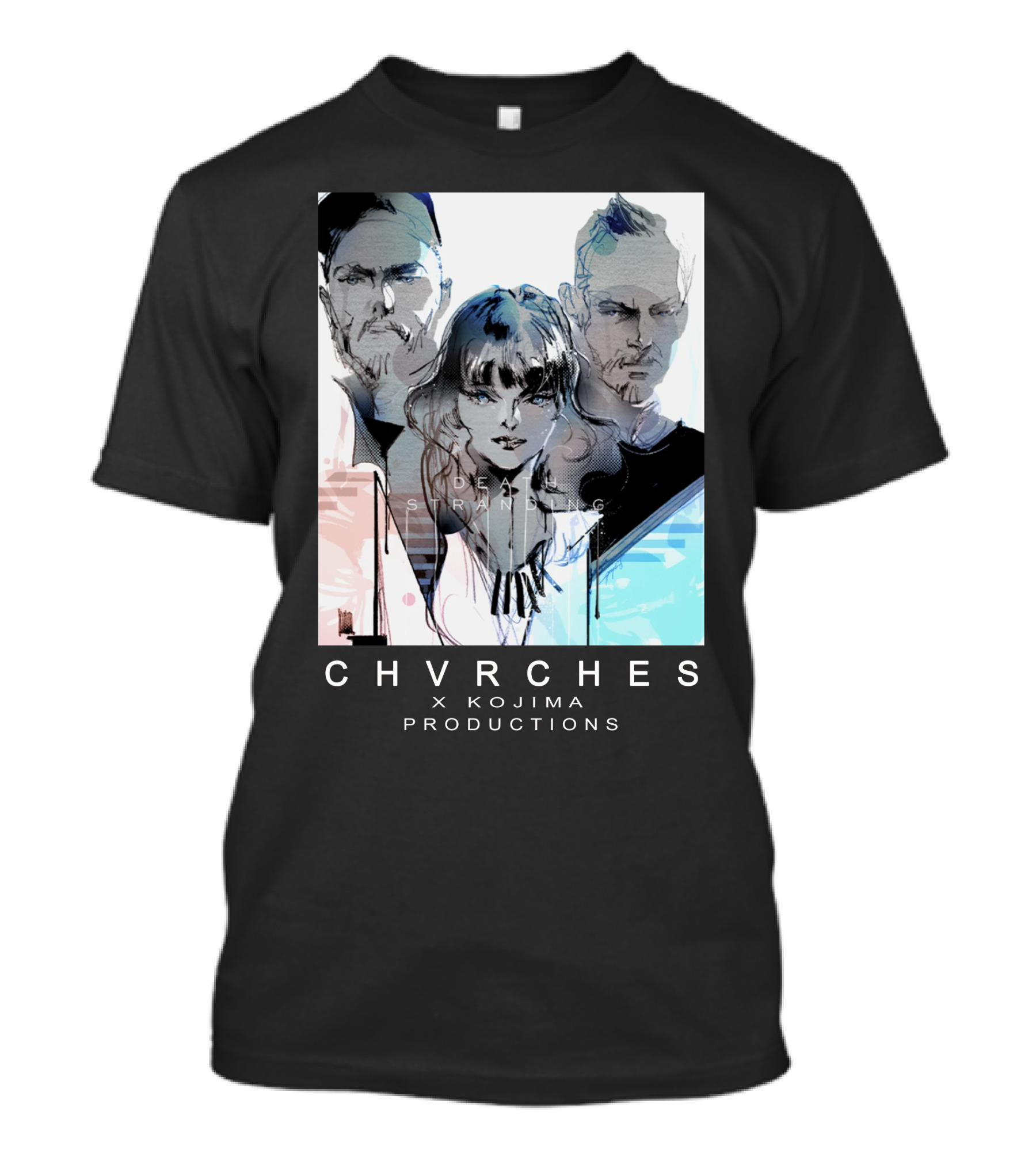 CHVRCHES X Kojima Productions Death Stranding Collaboration T-Shirt