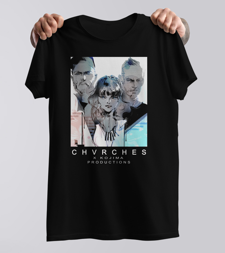 CHVRCHES X Kojima Productions Death Stranding Collaboration T-Shirt