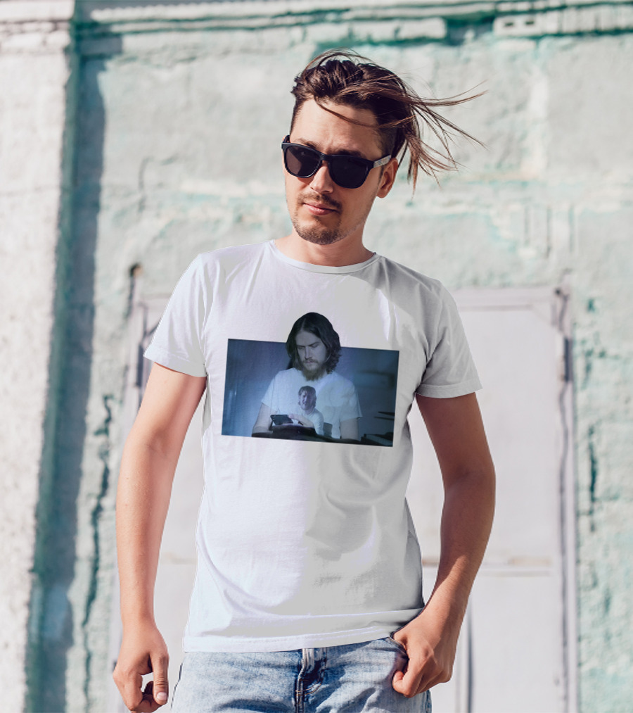 Projection Bo Burnhams White Shirt Digital Illumination T-Shirt