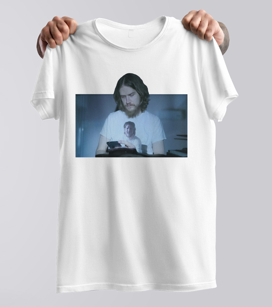 Projection Bo Burnhams White Shirt Digital Illumination T-Shirt