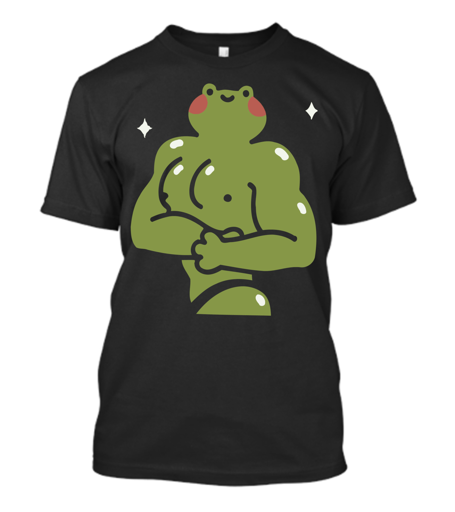 Muscular Ila Frog Con Recovery Pose T-Shirt