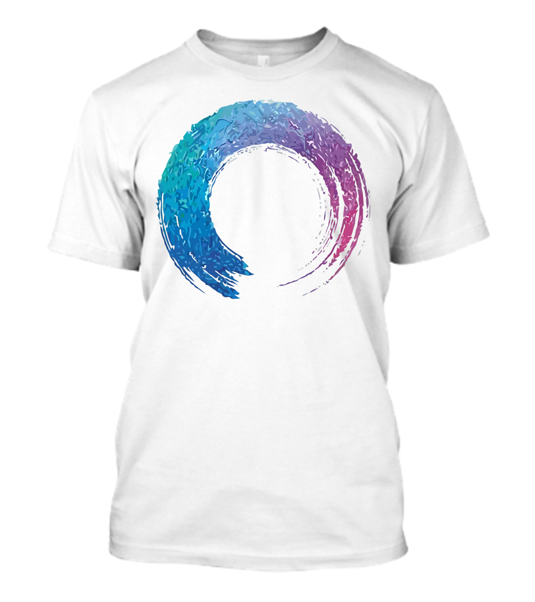 Funilab X Koan Zen Enso Circle Gradient T-Shirt