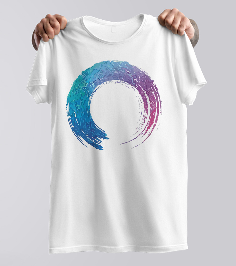 Funilab X Koan Zen Enso Circle Gradient T-Shirt