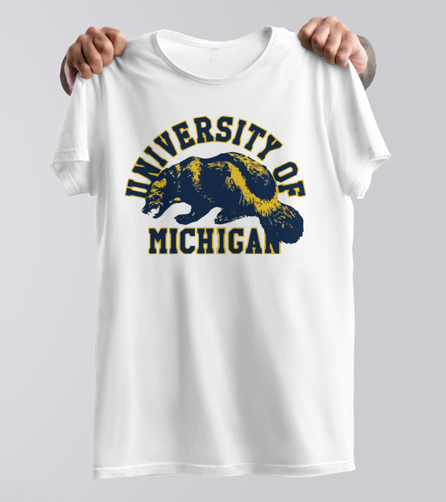 University Of Michigan Wolverines Vintage Wolverine T-Shirt
