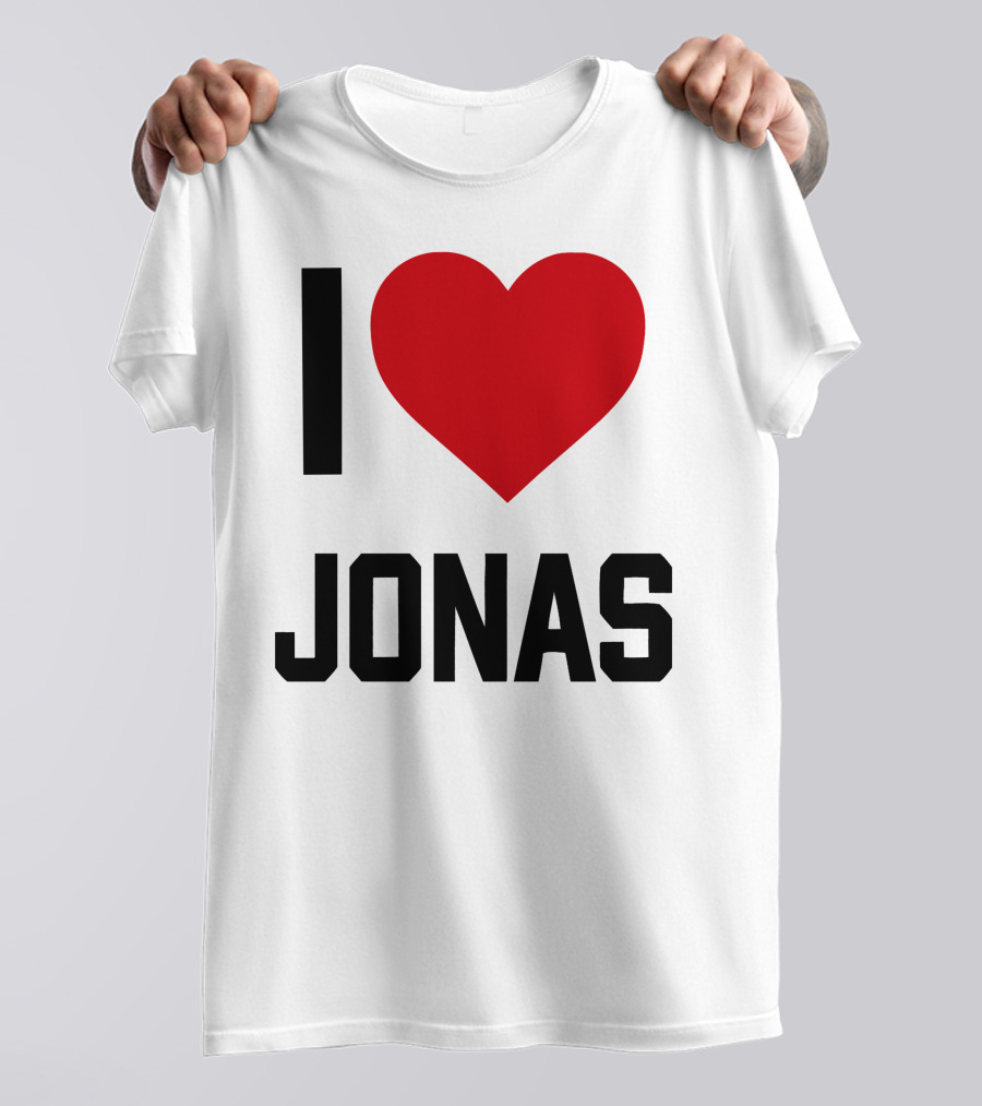 I Love Jonas Brothers Family Roast Show On Netflix T-Shirt