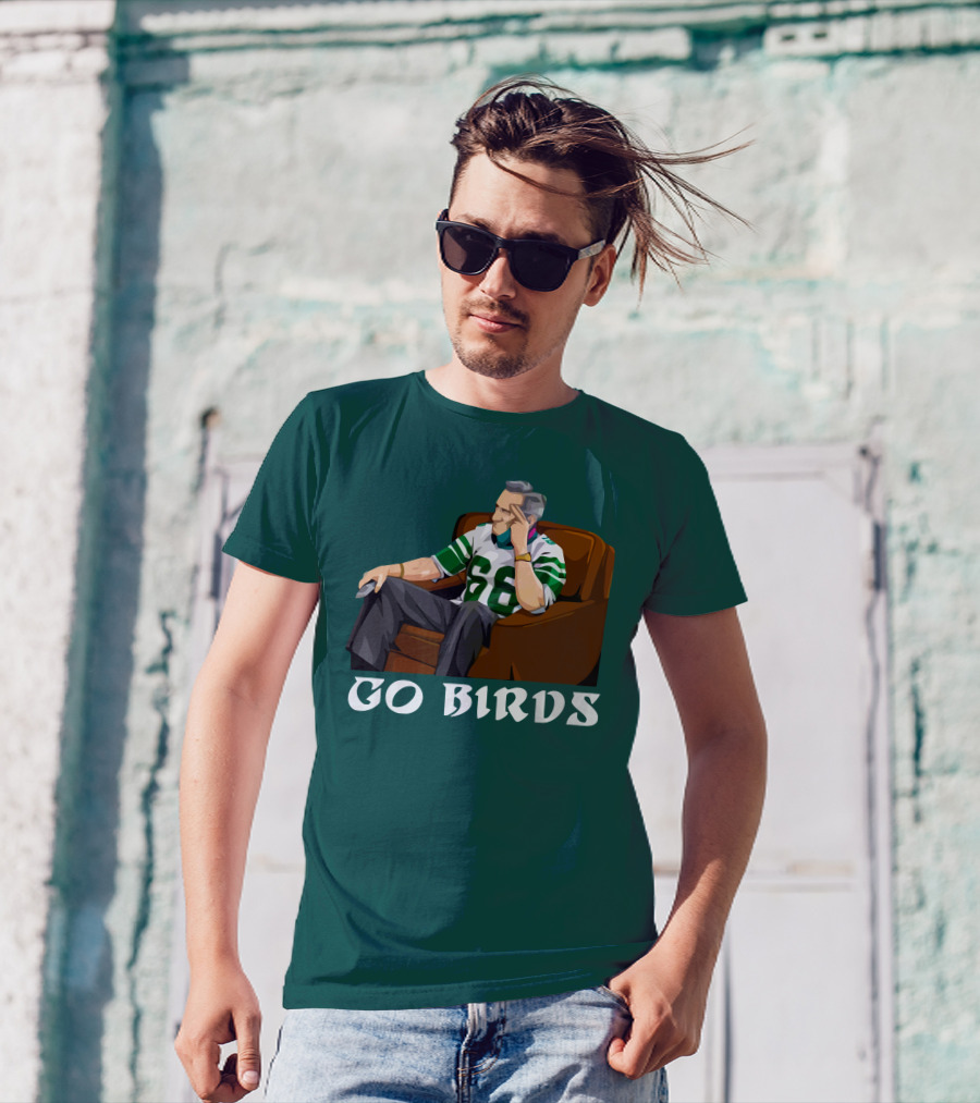 Go Birds Philadelphia Eagles Football 66 Jersey Fan T-Shirt