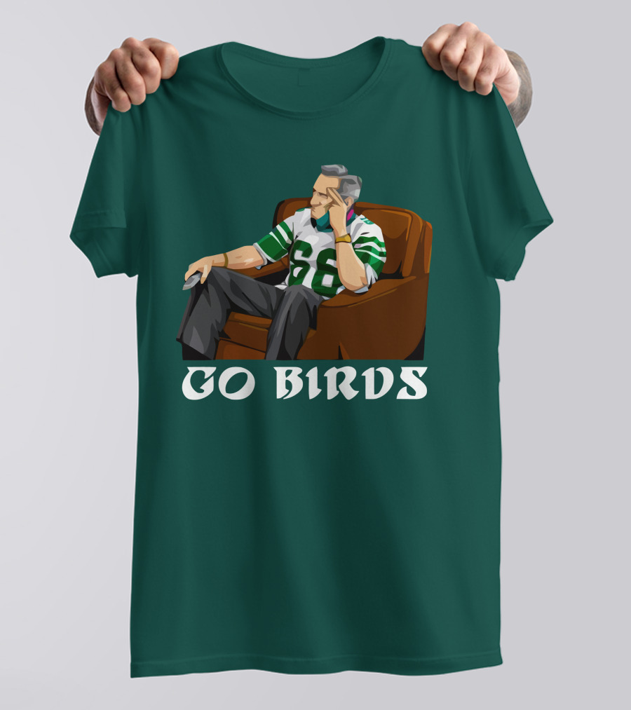 Go Birds Philadelphia Eagles Football 66 Jersey Fan T-Shirt