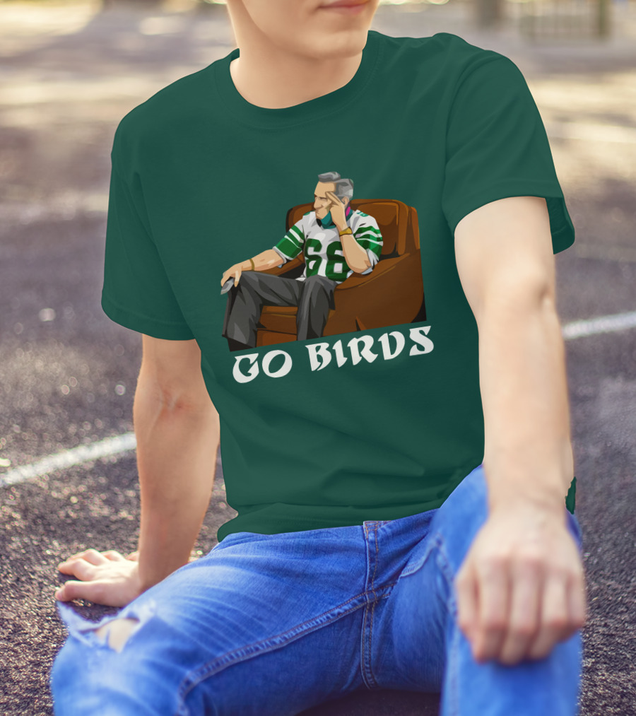Go Birds Philadelphia Eagles Football 66 Jersey Fan T-Shirt