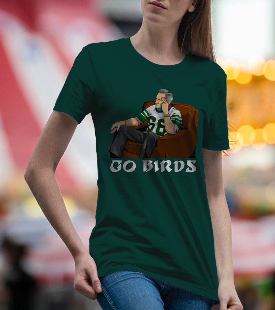 Go Birds Philadelphia Eagles Football 66 Jersey Fan T-Shirt
