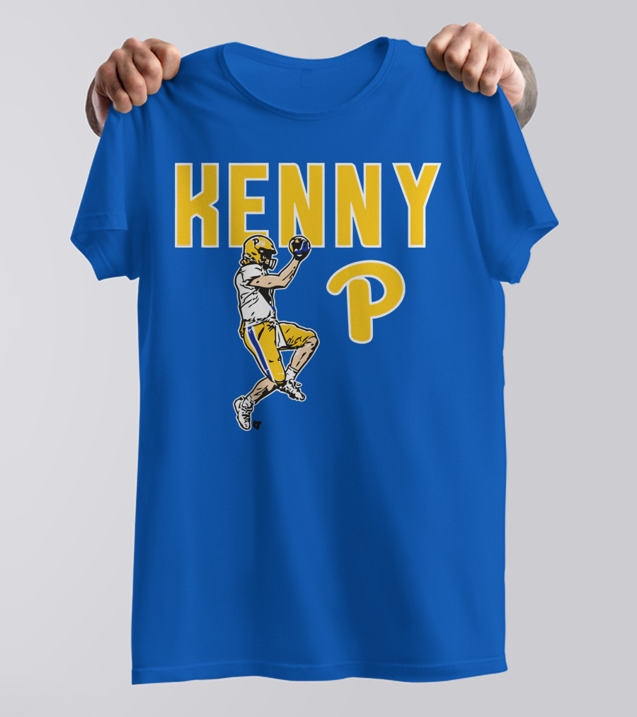 Kenny Pickett P Football Catch Pitt Jumper T-Shirt